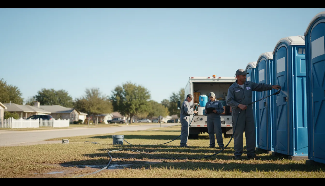 Long-Term Portable Toilet Rental in Fort Dodge, KS near me